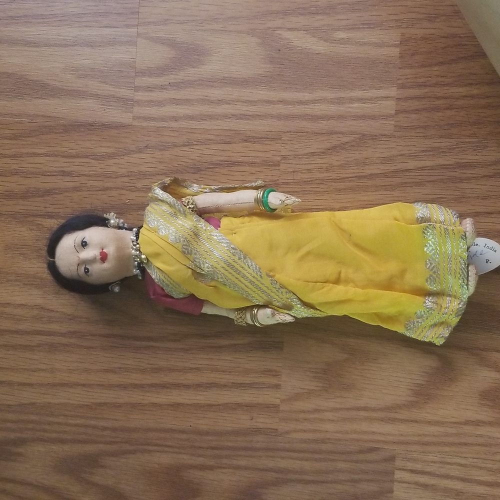 Antique Indian Wedding doll